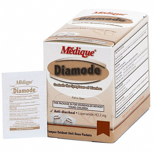 Diamode is clinically proven for control and symptomatic relief of acute nonspecific diarrhea, frequent and liquid bowel movements.
