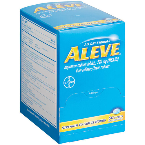 Aleve Caplets - (NSAID)  - 50 Count Box