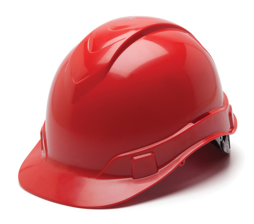 ABS material Strong, yet ultra-light for seemingly weightless protection. 
Low profile design Offers a low center of gravity for better balance
Rear padded suspension Provides additional level of comfort on the wearers’ neck
Replaceable sweat band Padded fabric and polyurethane foam for all day wear
Vented pressure pad Keeps the straps in place providing an additional level of comfort
Easy to grasp triangle knob Adjusts the suspension from 6 ½ to 8-inch hat sizes
Swinging hinge points Allows you to fi nd the most comfortable position on the back of your head
4-position harness points Allows you to move the harness forward, backward, up or down – allowing for the most optimal position for ultimate comfort
Leading competitor hard hat accessories are compatible with the RIDGELINE.