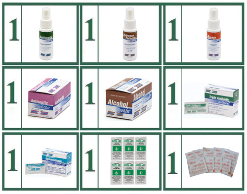 Antiseptics, Ointments & Treatments - Bundle - Basic