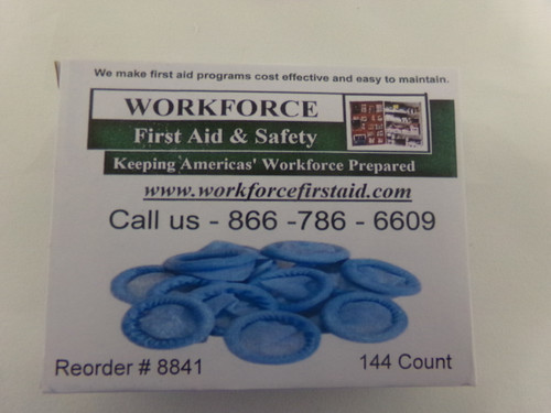 Finger Cots - Blue Latex 1 Gross / 144 Count