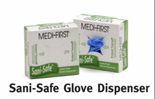Sani-Safe Glove Dispenser