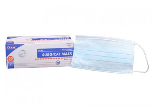 Surgical Mask (50 count) Latex Free