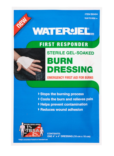 WaterJel Burn Dressing 4" x 4 New*